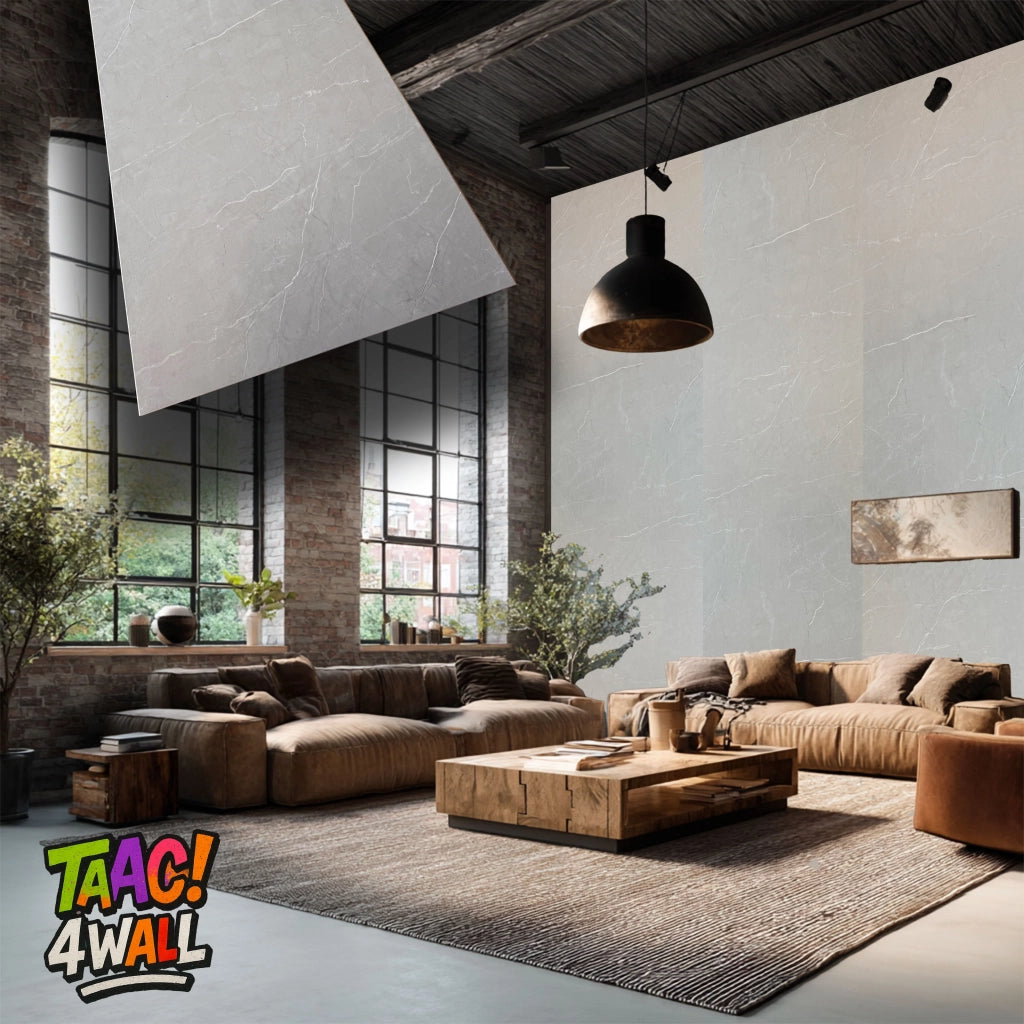 mq TAAC! 4WALL pacco da 5,76mq (4 pannelli) rivestimento a parete SPC Click 5x600x2400mm ARIES
