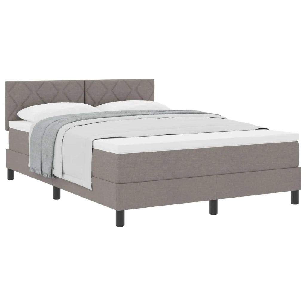 Letto a molle con materasso Talpa 140 x 200 cm Tessuto 3338773