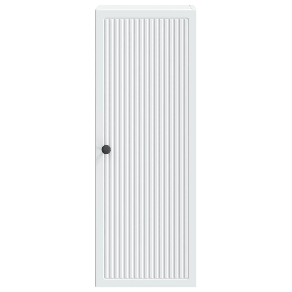 Mobiletto a muro Bianco 33 x 34,5 x 90 cm Legno ingegnerizzato 897905