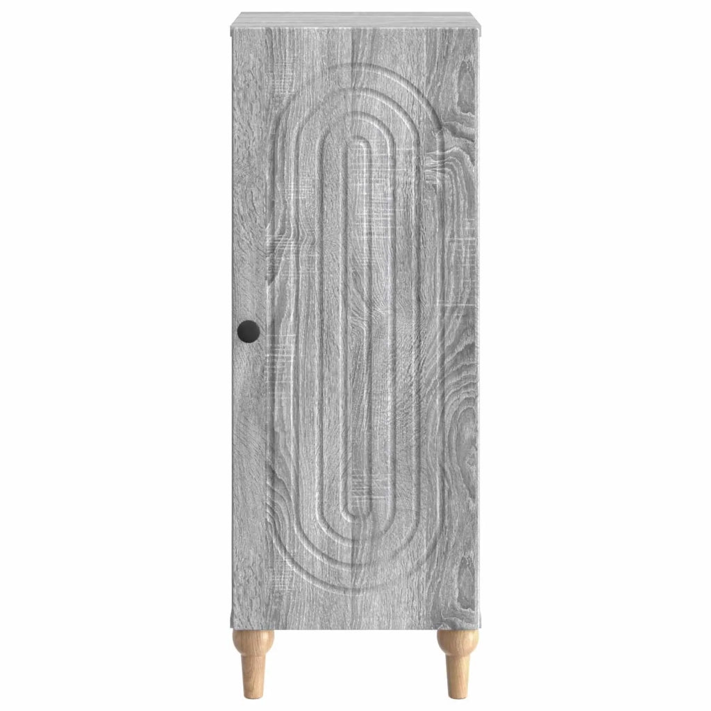 Credenza Grigio Sonoma 33 x 34,5 x 90 cm Legno ingegnerizzato