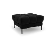 Cosmopolitan Design - Pouf "Bali" in velluto nero 