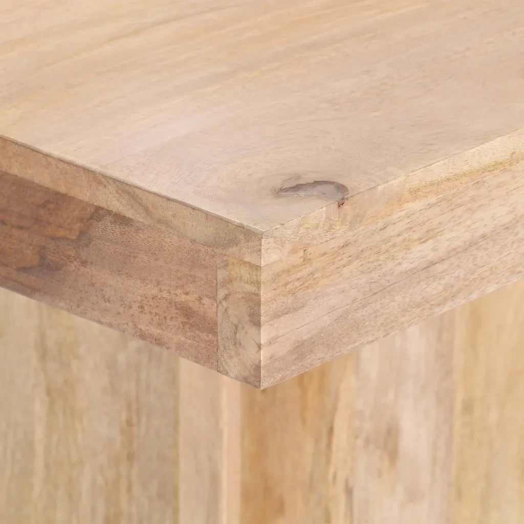 vidaXL Tavolo da Pranzo 120x120x77 cm in Legno Massello di Mango