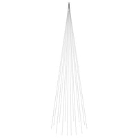 Albero di Natale Pennone Bianco Caldo 1134 LED 800 cm 343530