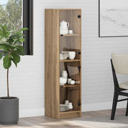 Credenza-Buffet-Armadio da cucina Rovere artigianale 35 x 37 x 142 cm Legno multistrato 438896