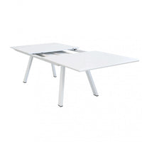 Tavolo Zante Allungabile 200/300x110x75 h cm in Alluminio Bianco