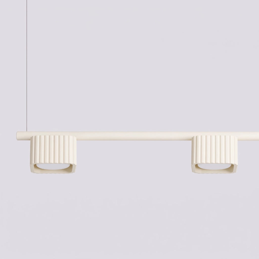 Lampadario RIFF 4 beige Gx53