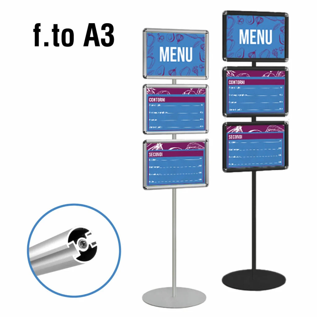 Porta Comunicazioni con A4 orizzontale Multiple - Bifacciale (8 x A4)