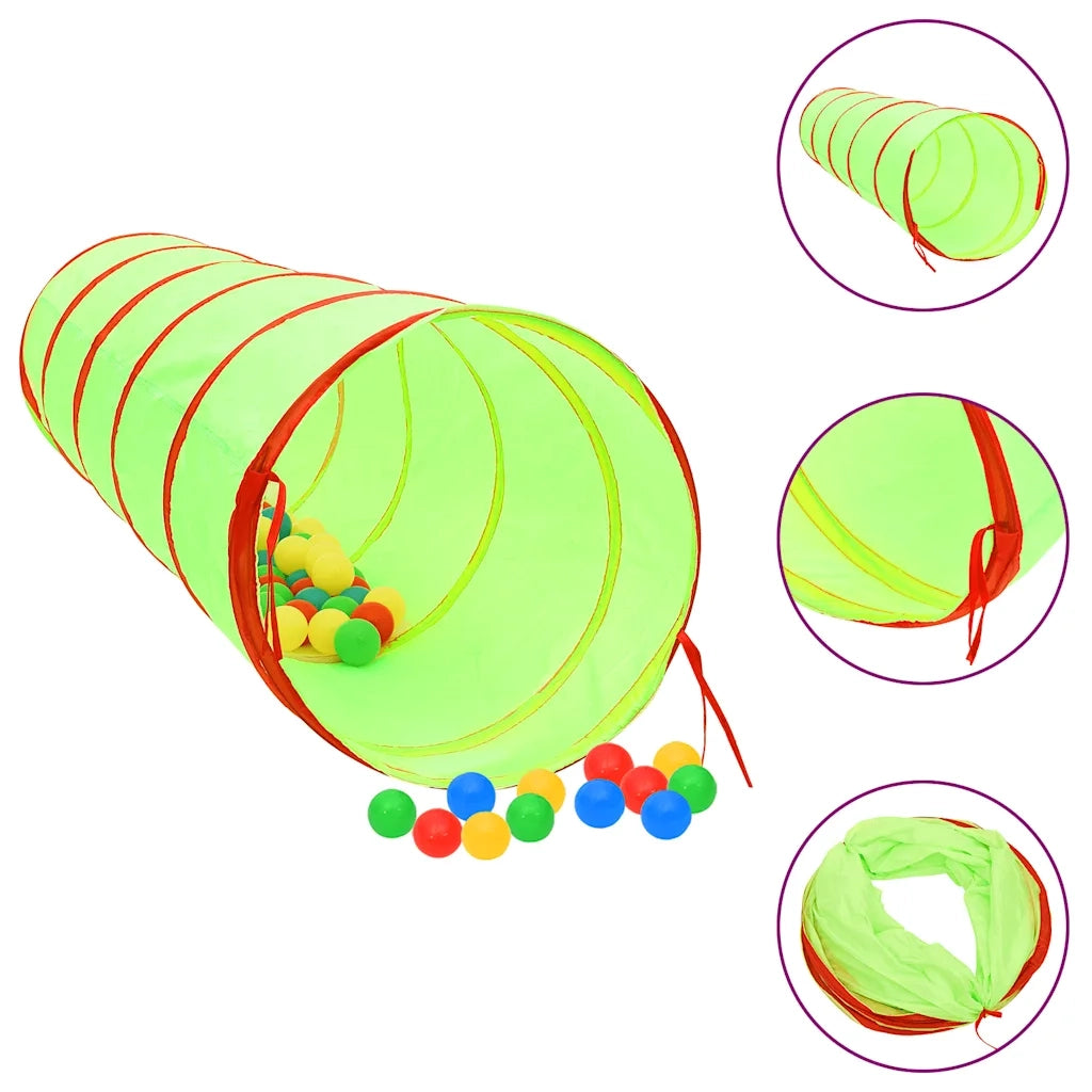 Tunnel da Gioco per Bambini Verde 175 cm in Poliestere CFW9864415
