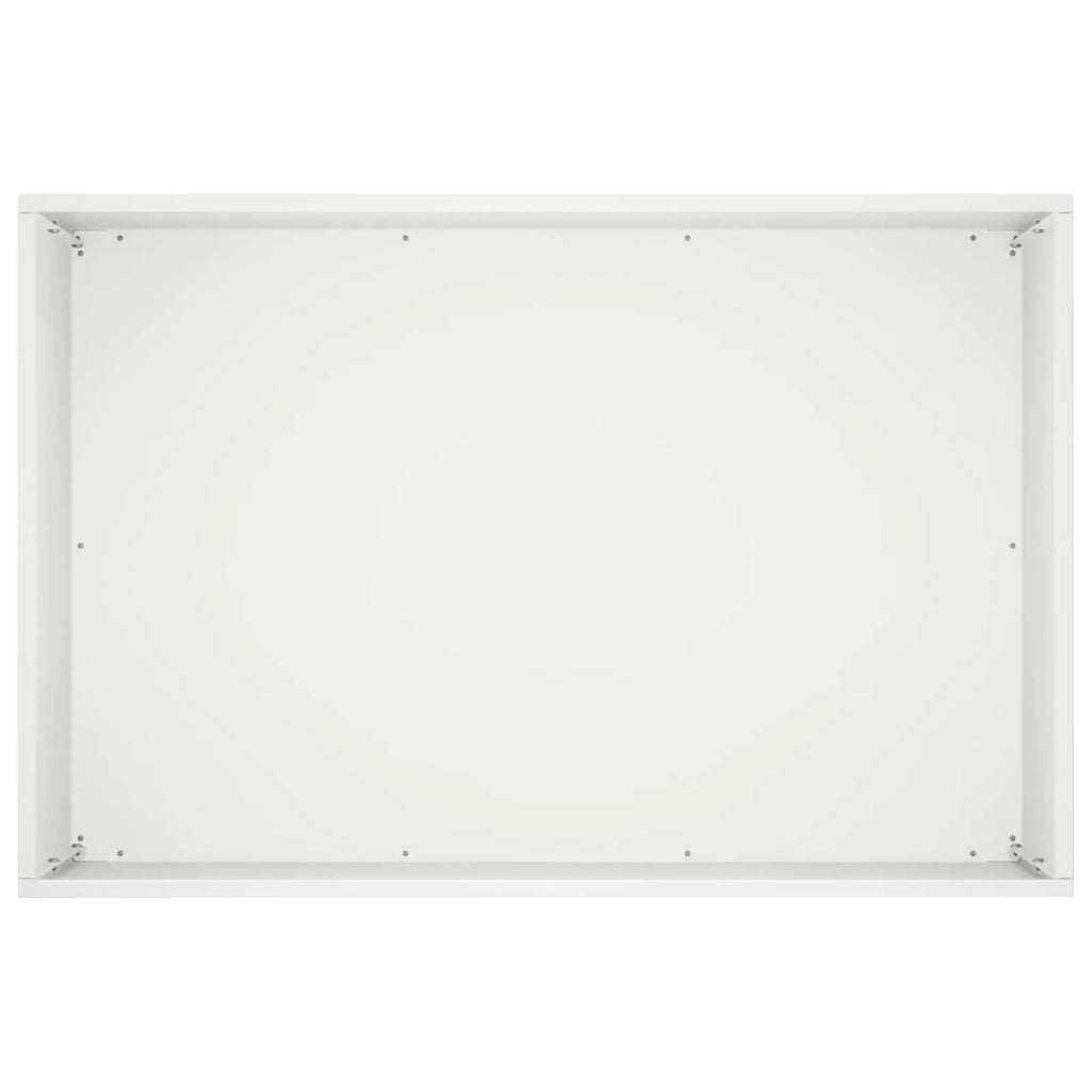Vaso da giardino Bianco 60 x 40 x 40 cm 8005682