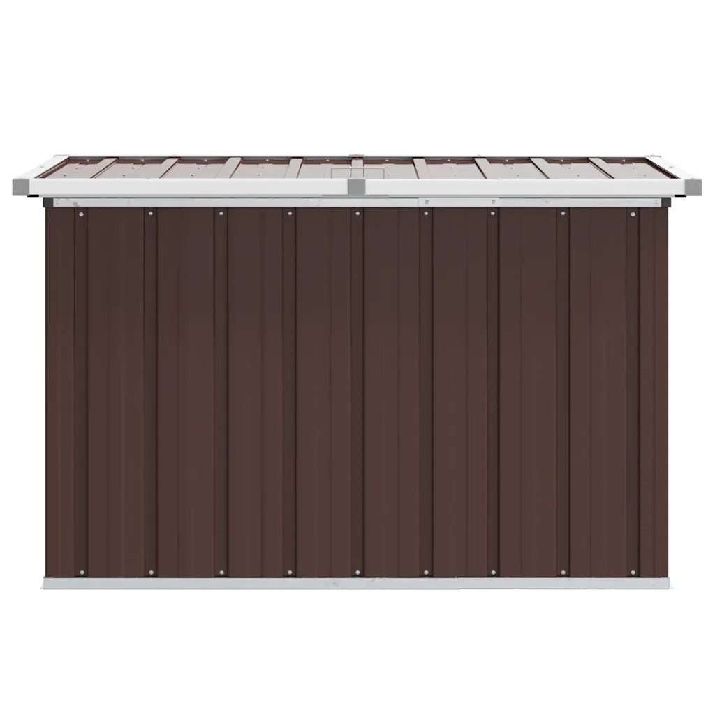 Baule da giardino marrone 109x67x65 cm CFW7474515