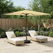 Ombrellone da giardino-Parasole da Giardino con Base 200 x 300 cm Poliestere 471021