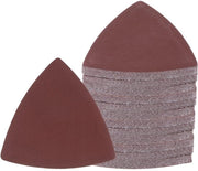 Set di carta abrasiva 120 pezzi - carta abrasiva a forma di triangolo 3-1/8 pollici - grano 40-3000 - ossido di alluminio - antistatico - per legno/metallo - set di lastre abrasive