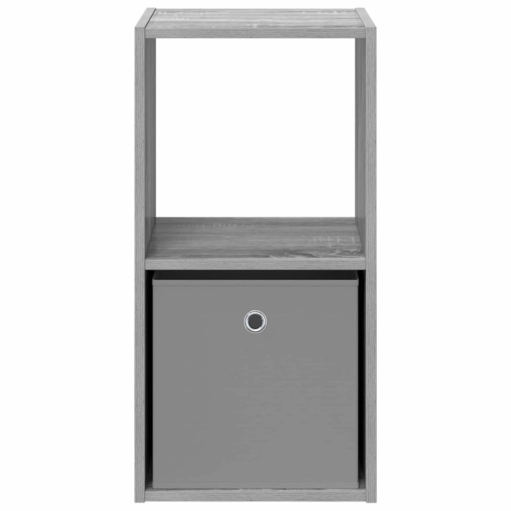 Comodino con cassetto 2 pcs Grigio Sonoma 35 x 32 x 68,5 cm 8000639