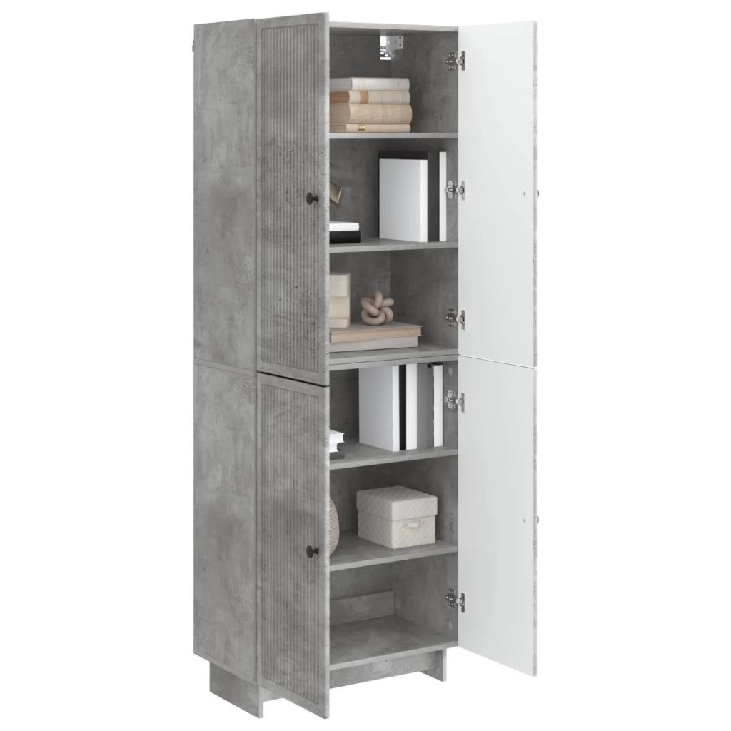 Set di armadi 2 pcs Grigio Cemento 66 x 34,5 x 90 cm 3416361