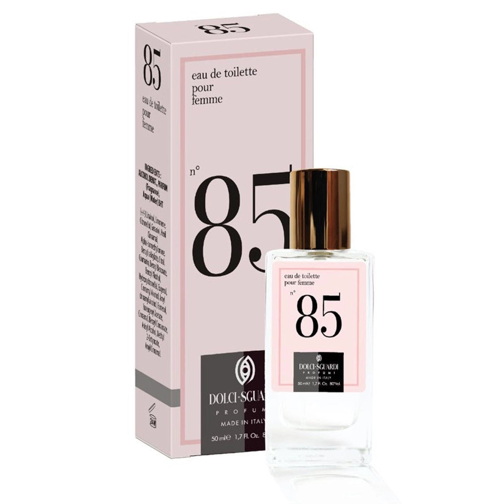 Trade Shop - Profumo Corpo Eau De Toilette Da Donna N°85 Da 50 Ml Fragranza Delicata 006127 -