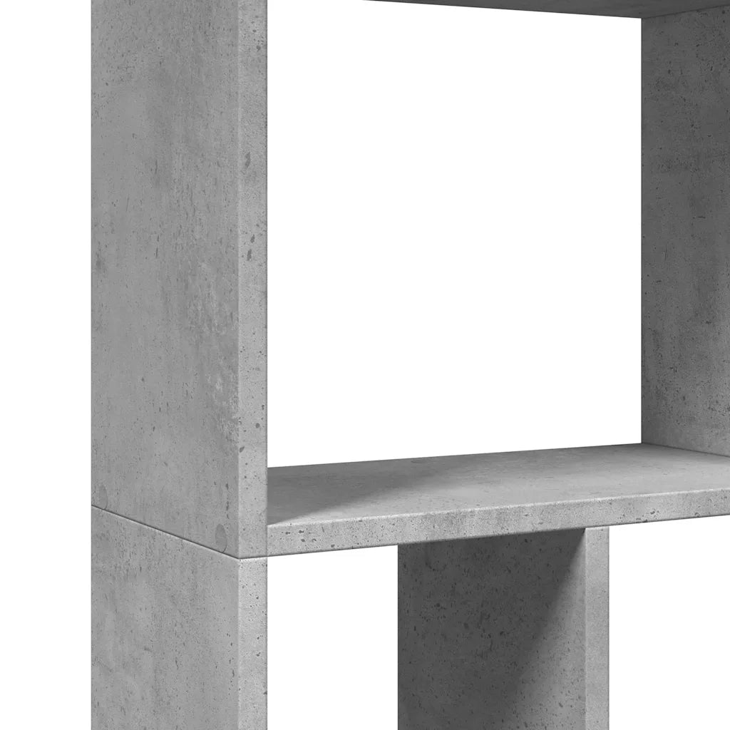 Libreria Grigio Cemento 60x20x120,5 cm in Truciolato 858150