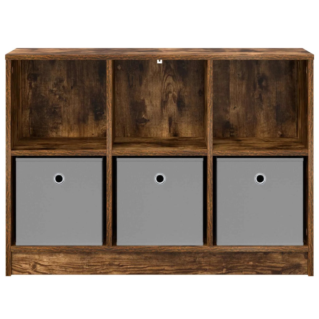 Credenza con cassetto Rovere fumé 88,5 x 27,5 x 63,5 cm