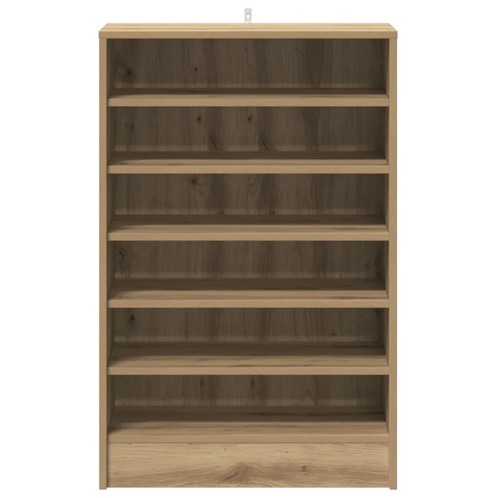 Set di 2 Comodini | Armadio da Notte | Mobiletto da notte Rovere Artigianale 40x36x65cm in Legno Multistrato