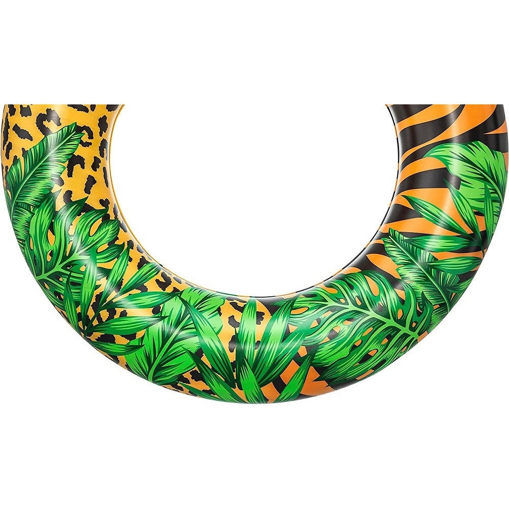 Trade Shop - Salvagente Aperto Fashion Jungle Dream 119cm Estate Spiaggia Lago Piscina 36360 -
