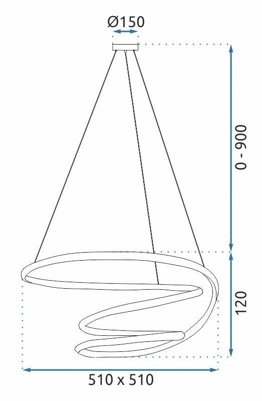 Lampada Led G080-1cp Gold