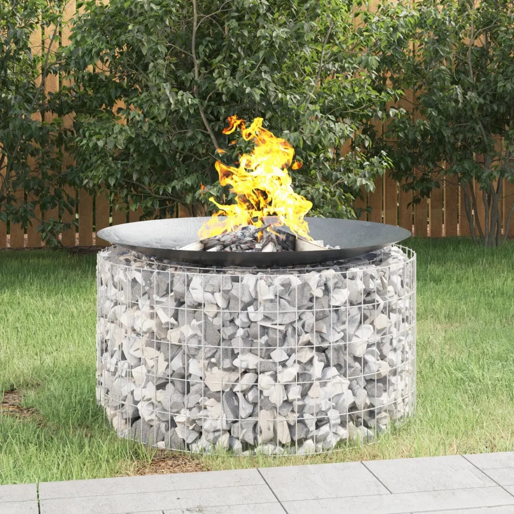 Caminetto a Gabbione-Caminetto a Reticolo ? 100 cm Ferro Zincato 804549