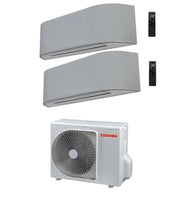 Condizionatore Dual Split Toshiba Haori 13+16 (12+15) con RAS-2M18U2AVG-E Wi-Fi Integrato