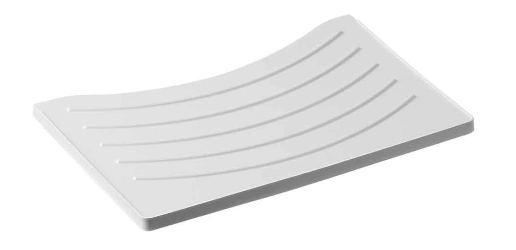 Mobile LAVATOIO in PVC in KIT con chiusura SALVASPAZIO - 60X60 per Interni/Esterni - CR - Col: BIANCO