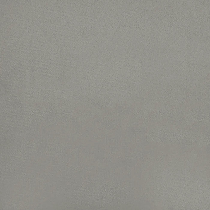 Testiera ad Orecchio Grigio Chiaro 147x23x78/88 cm in Velluto