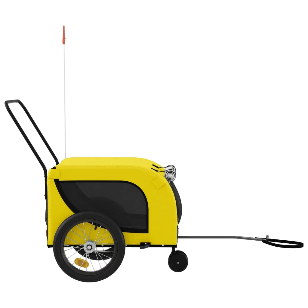 Rimorchio/carrello giallo per animali domestici 02_0044313