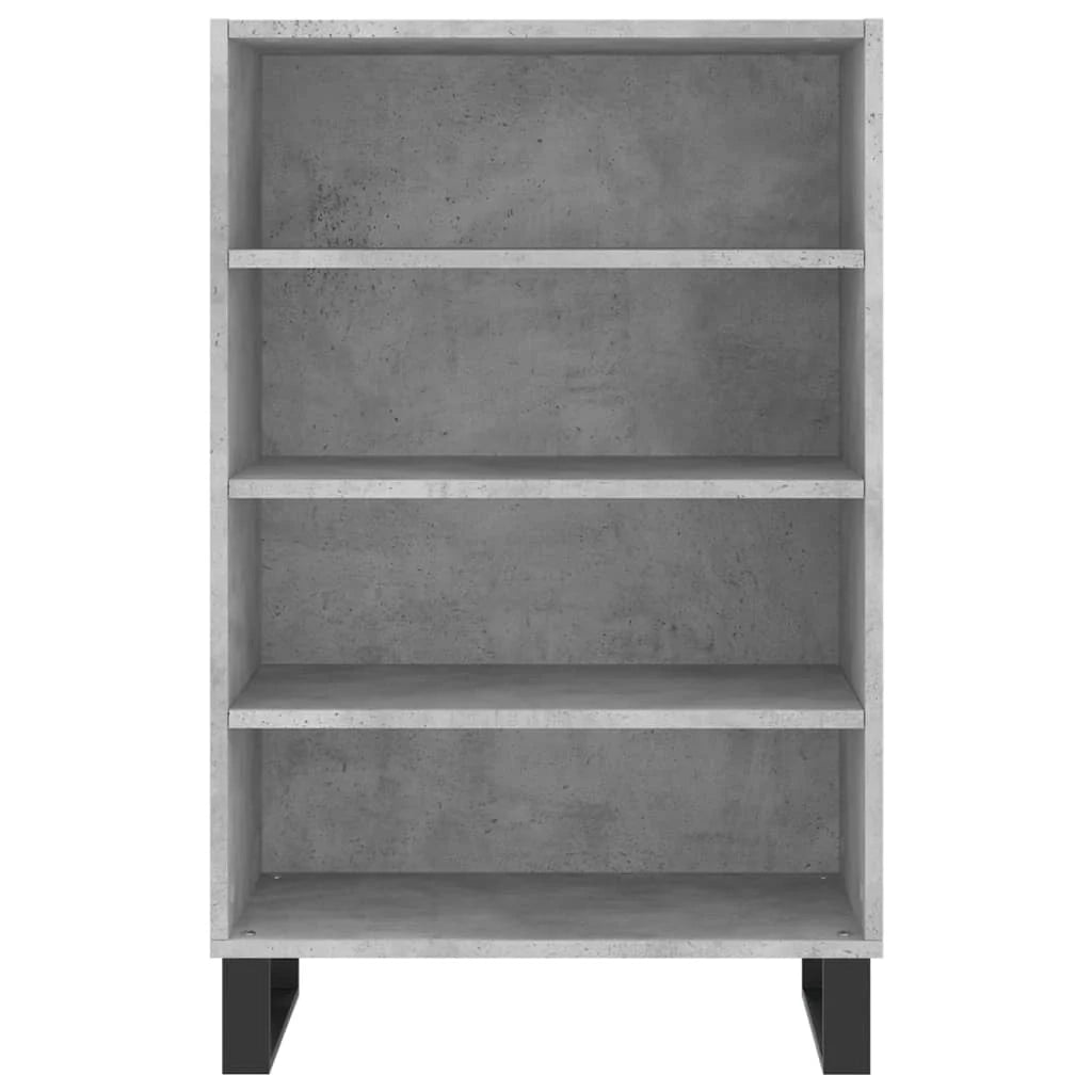Buffet credenza cassettiera mobiletto mobile contenitore organizer per cucina soggiorno salotto alto 57 x 35 x 90 cm legno ingegnerizzato grigio 02_0034453