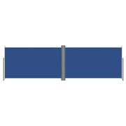 Tenda da sole laterale retrattile/schermo privacy per patio giardino terrazza balcone 180 x 600 cm blu 02_0007145