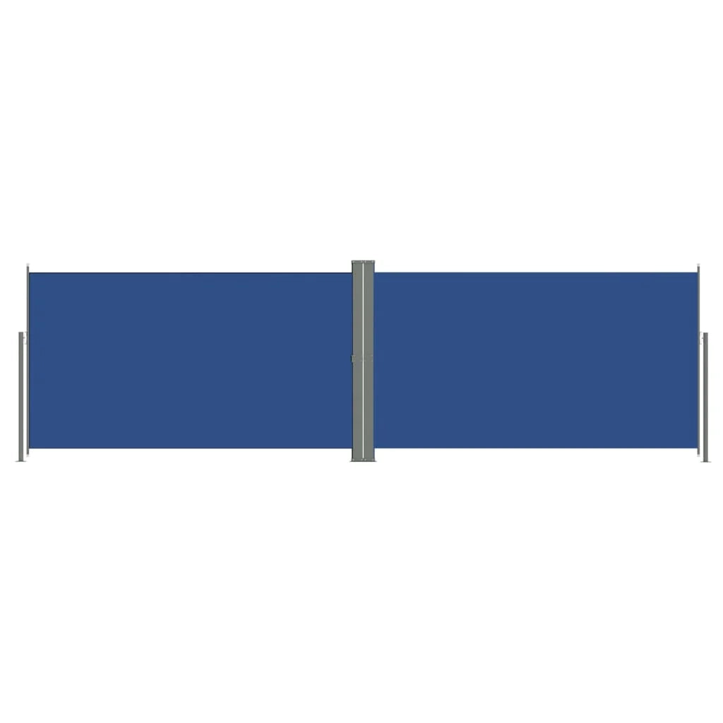 Tenda da sole laterale retrattile/schermo privacy per patio giardino terrazza balcone 180 x 600 cm blu 02_0007145