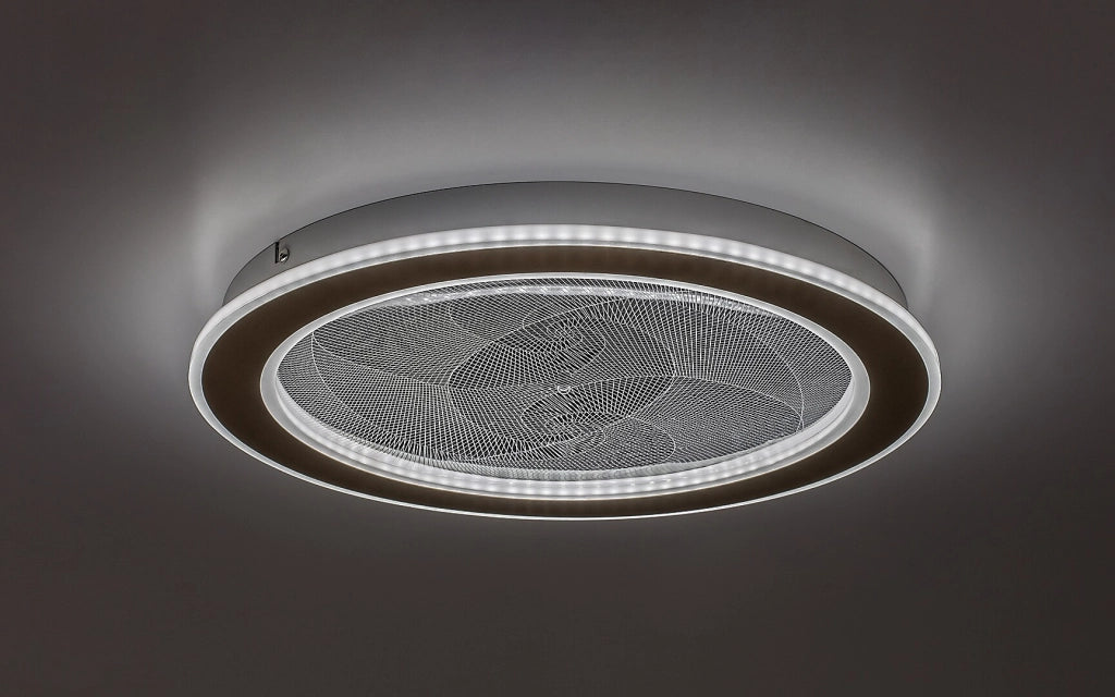Plafoniera LED integrato Efrael oro tonda Rabalux