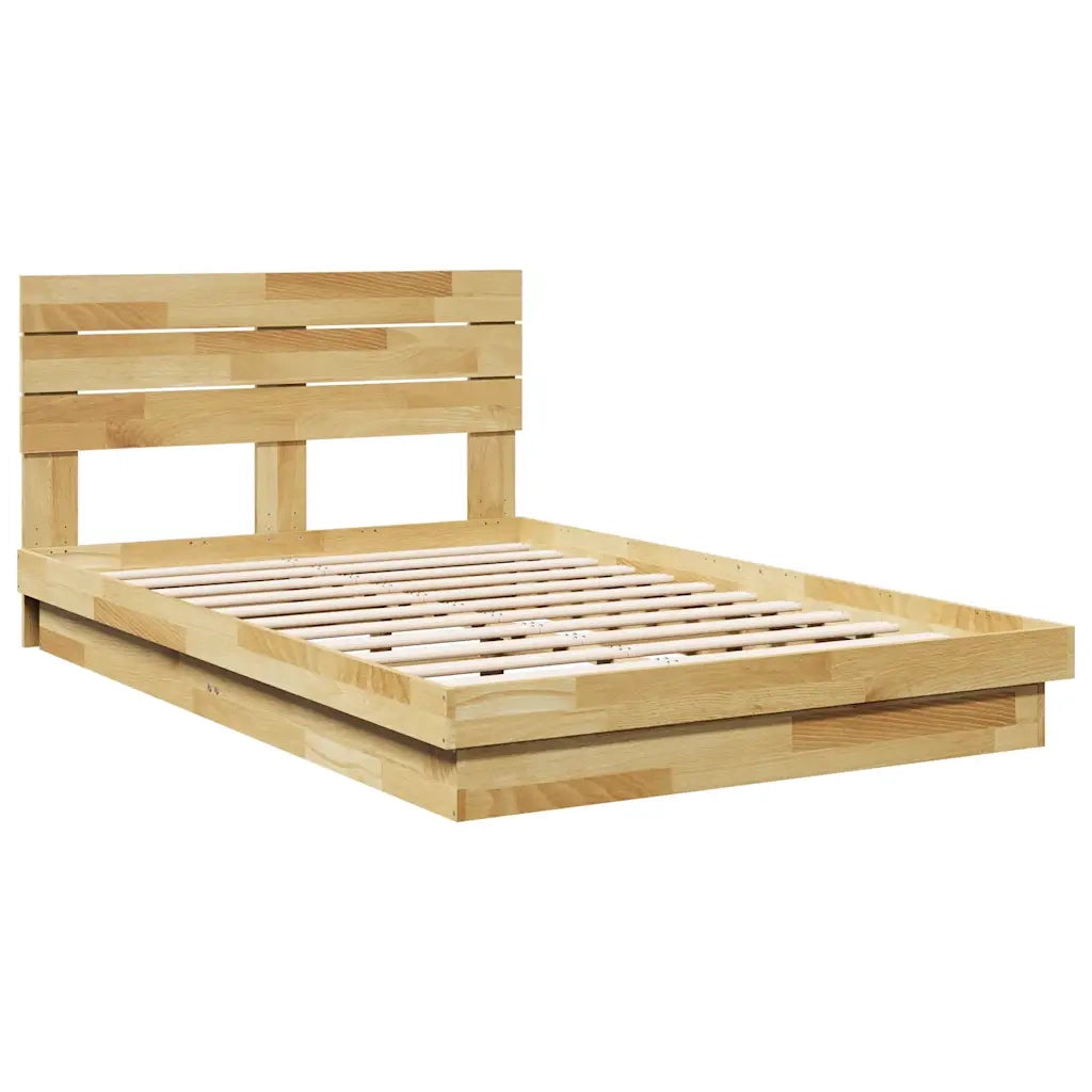 Struttura Letto con Testiera senza Materasso 120x200 cm 3315742