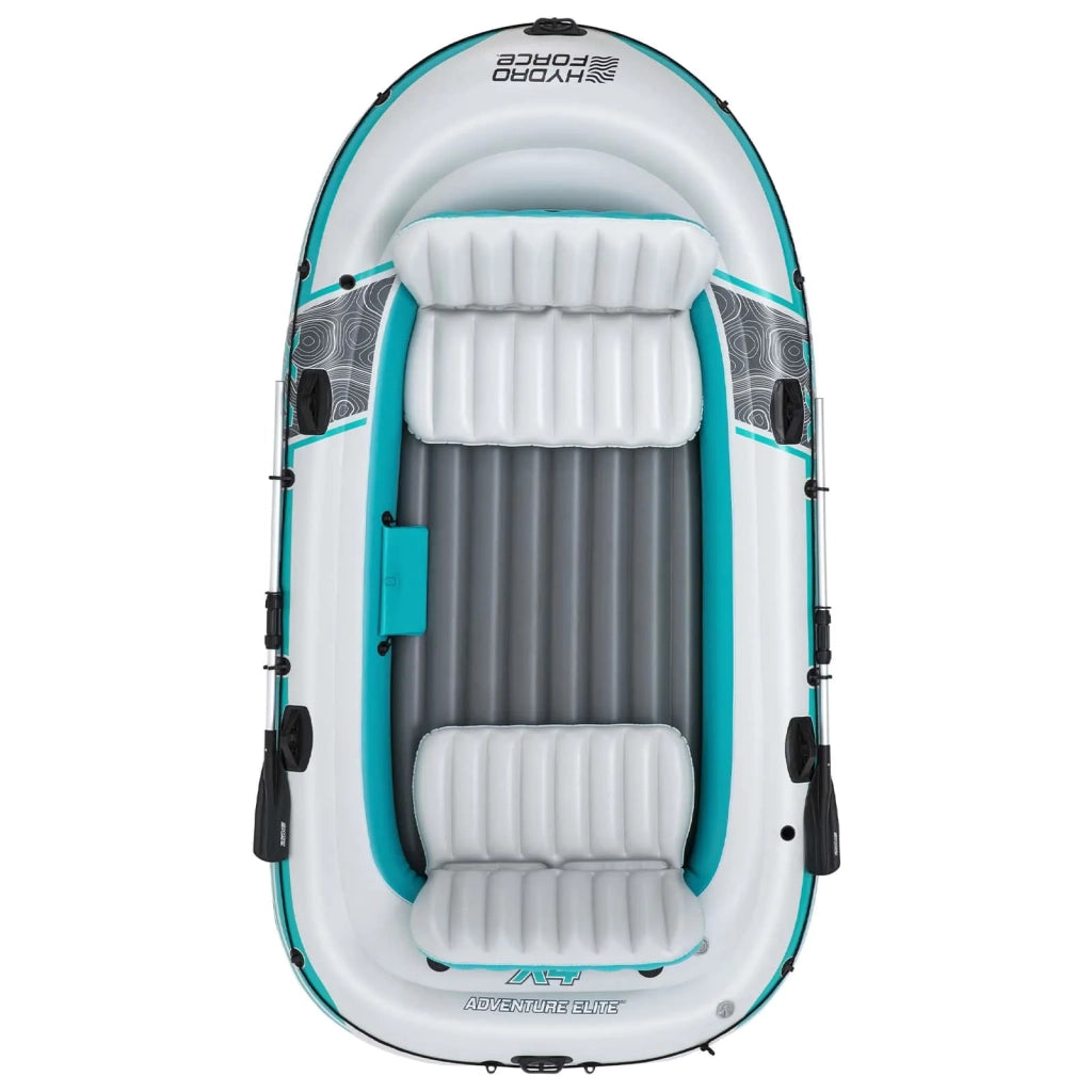 Bestway Gommone gonfiabile Grigio e Bianco 3,15 x 1,65 m PVC 42035745
