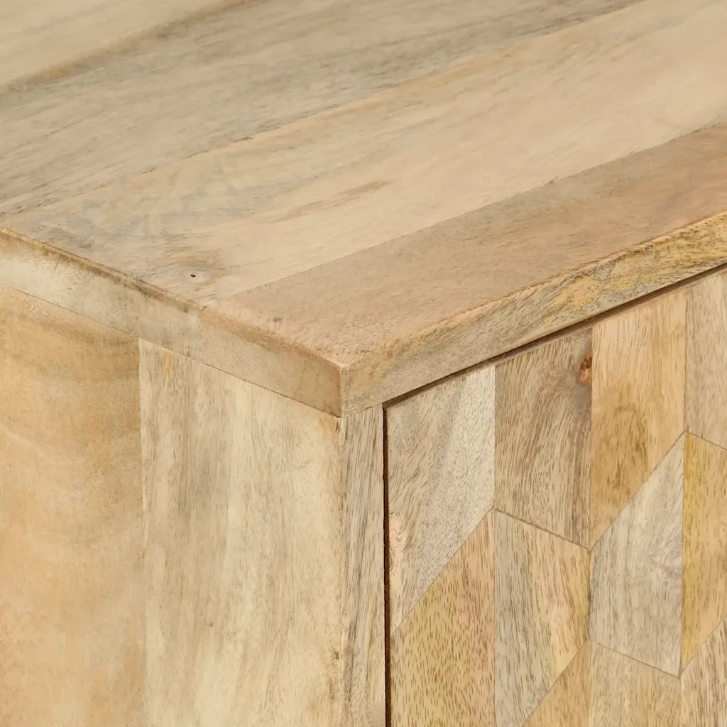 Cassettiera 70x35x70 cm in Legno Massello di Mango CFW6812331