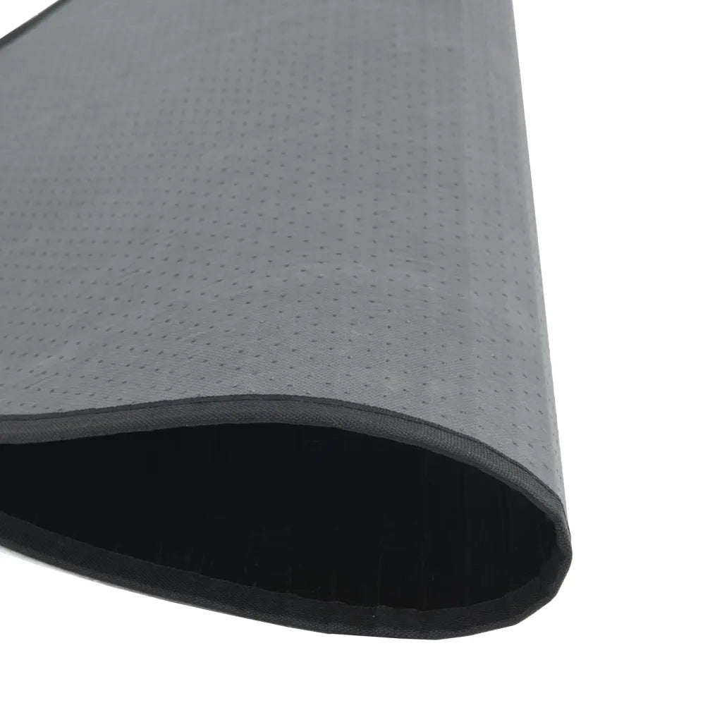 Tappeto Rotondo Nero 60 cm in BambÃ¹