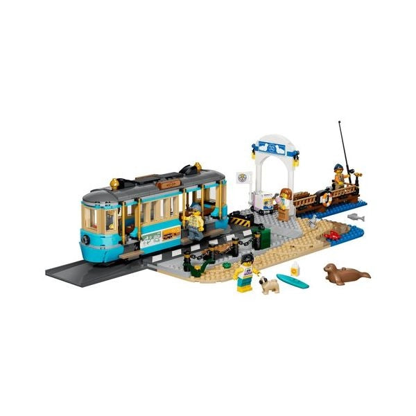 Costruzioni lego 60506 city train tram classico della spiaggia