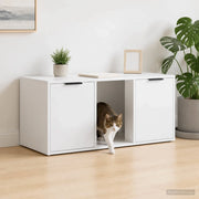 Mobile per gatti Bianco 100 x 49 x 45 cm Legno ingegnerizzato 8014759