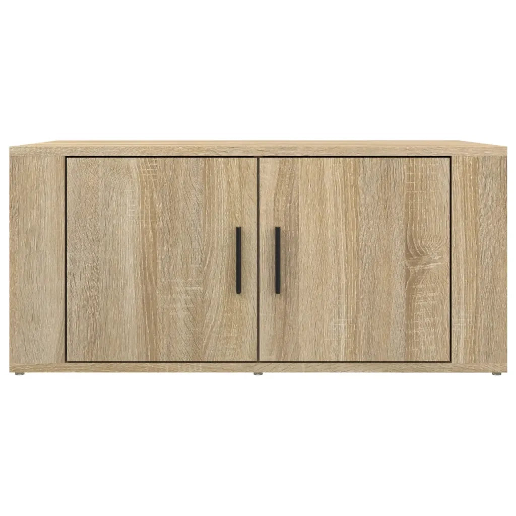 Tavolino da Salotto Rovere Sonoma 80x50x36 cm Legno Multistrato 816515