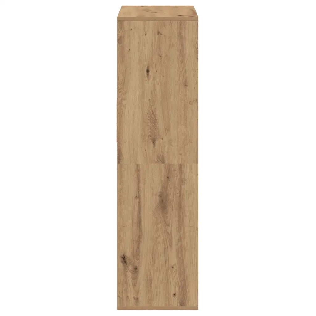 Libreria Rovere Artigianale 66x31x112 cm Legno Multistrato 860309