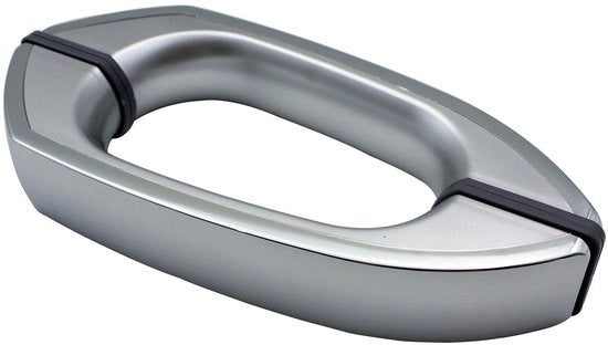 Maniglia per cabina doccia in ABS - Manubrio in plastica di alta qualità - Maniglia per vetrata - Manubrio in vetro - 175mm da foro a foro - Finitura cromata - Adatto per vetro di spessore 4-12mm - Maniglia per porta