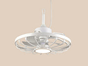 OSLO PLAFONIERA LED BIANCA CON VENTILATORE DA ESTERNO CON T - TRIO