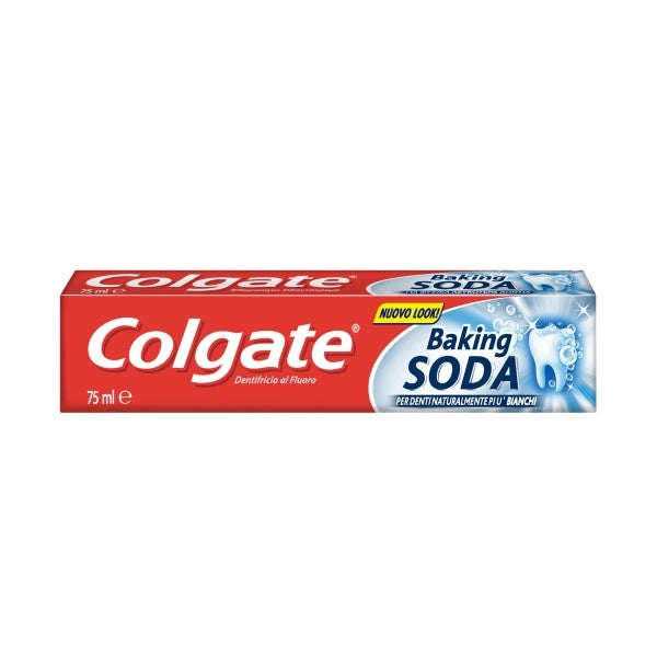 SET 12 CONFEZIONI DI COLGATE DENTIFRICIO BAKING SODA ANTIPLACCA 75ML