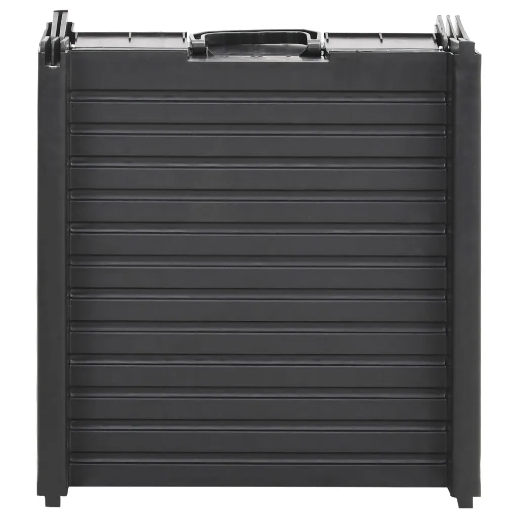 Rampa per Cani Pieghevole Nera 153x40x12,5 cm in Plastica CFW7116135