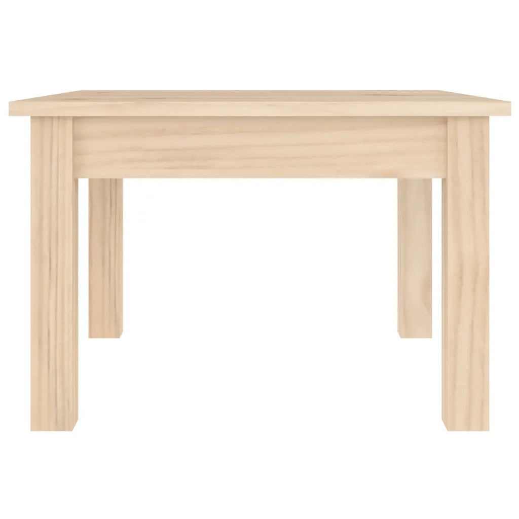 Tavolino da Salotto 45x45x30 cm Legno Massello di Pino 814224