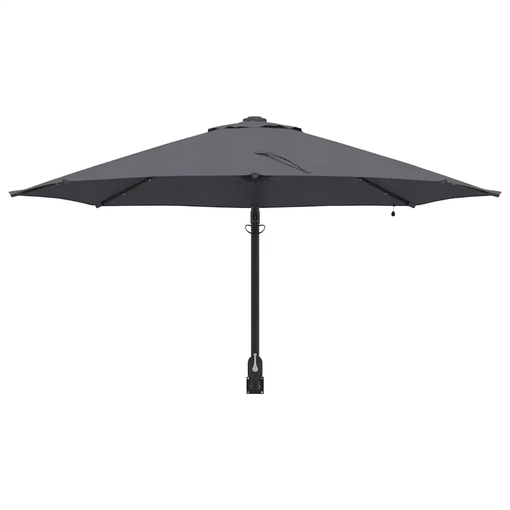 Ombrello da giardino-Ombrellone da spiaggia Antracite 248 x 248 x 148 cm 744472