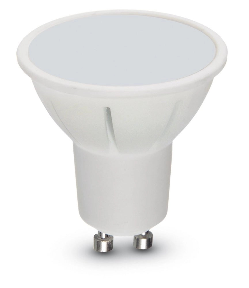 10pz led 'gu10' 5,5w lumen 420 6000k fredda cod:ferx.92276