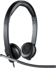 ORIGINAL Logitech Accessori per computer nero / Argento 981-000519 Headset 50 - 10k Hz/100 - 10k Hz, USB