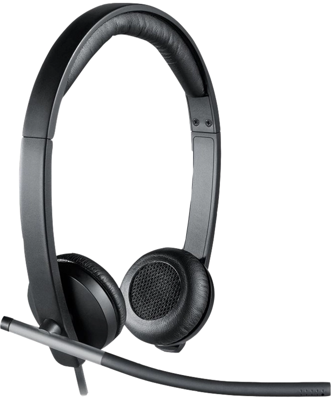 ORIGINAL Logitech Accessori per computer nero / Argento 981-000519 Headset 50 - 10k Hz/100 - 10k Hz, USB